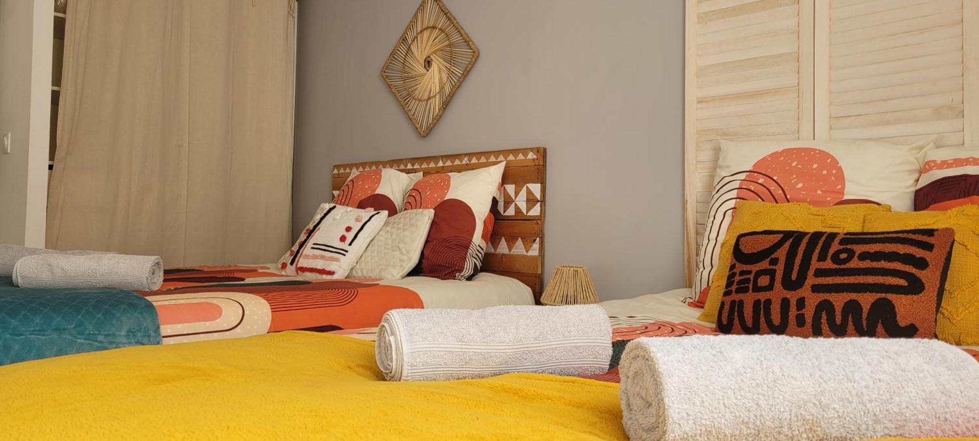 Amja Proche Clinique Saint-Roch Apt 3 Chambres 3 Salles De Bain Parking Gratuit Ideal Famille Groupe Coworking 10 Min Centre Ville 10 Min Plage 5 Min Sortie Autoroute Montpellier Exterior foto