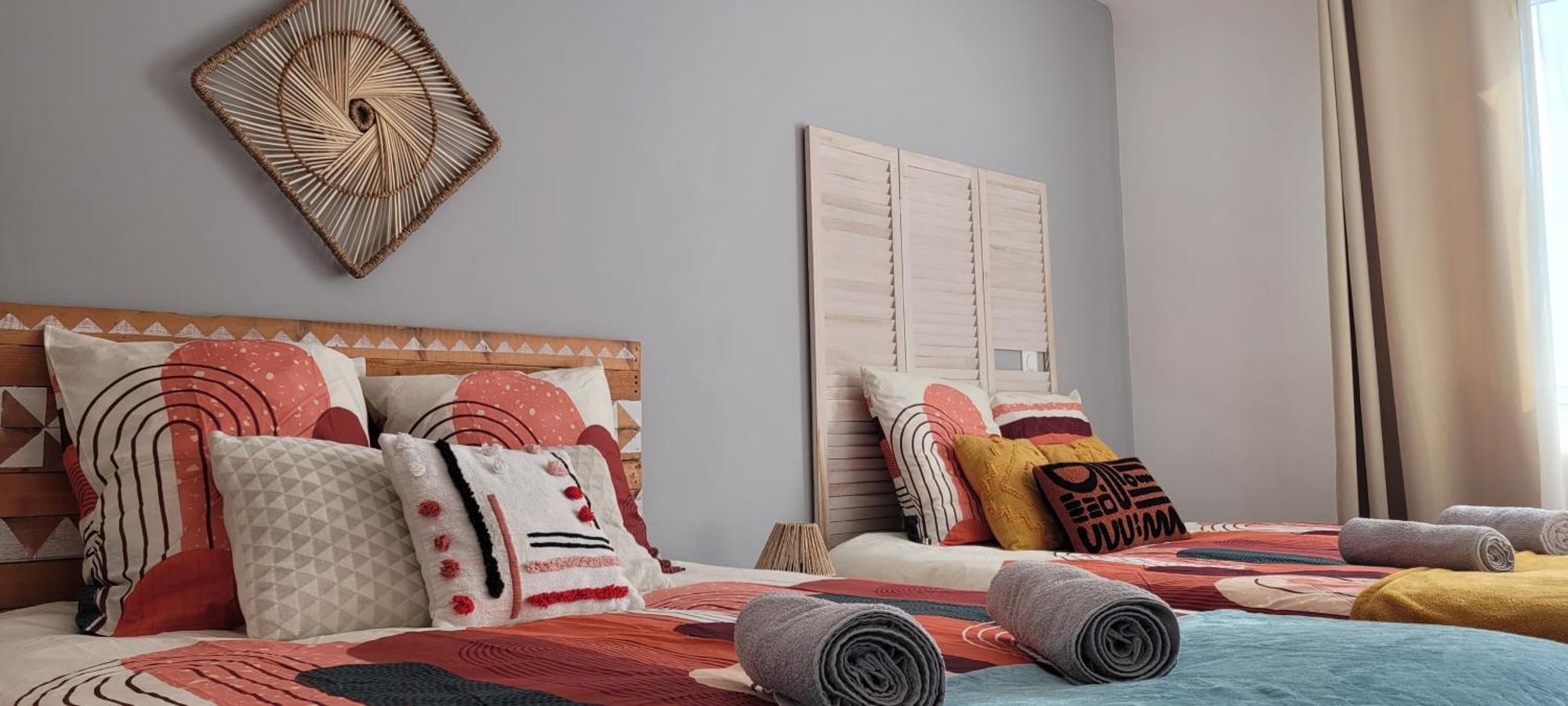 Amja Proche Clinique Saint-Roch Apt 3 Chambres 3 Salles De Bain Parking Gratuit Ideal Famille Groupe Coworking 10 Min Centre Ville 10 Min Plage 5 Min Sortie Autoroute Montpellier Exterior foto
